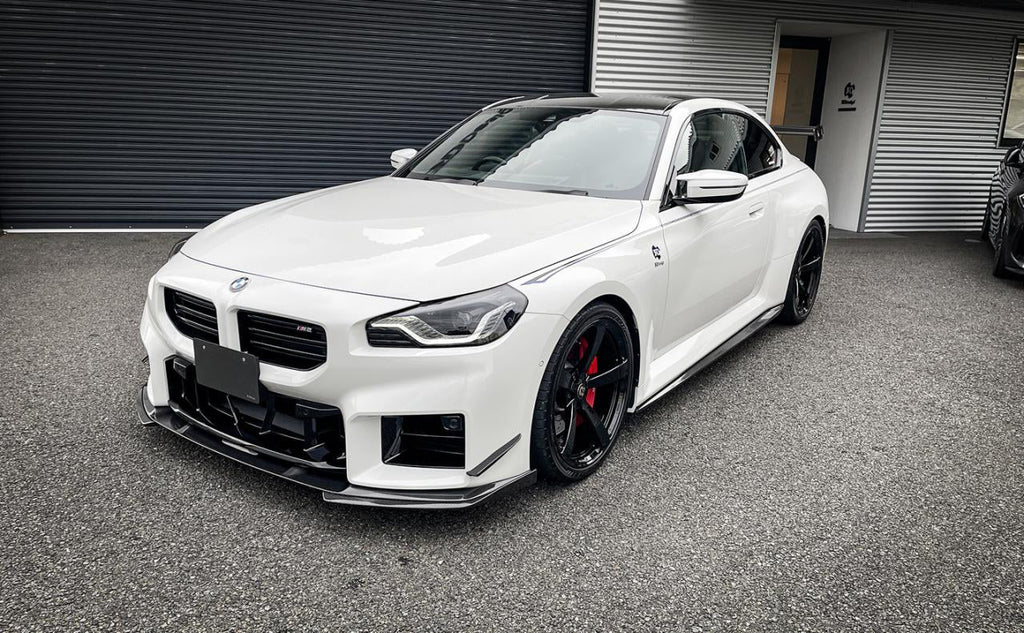 3D Type Body Kit in dry carbon fiber for the BMW G87 M2, fitted