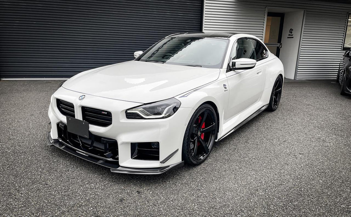 3D Type Body Kit in dry carbon fiber for the BMW G87 M2, fitted