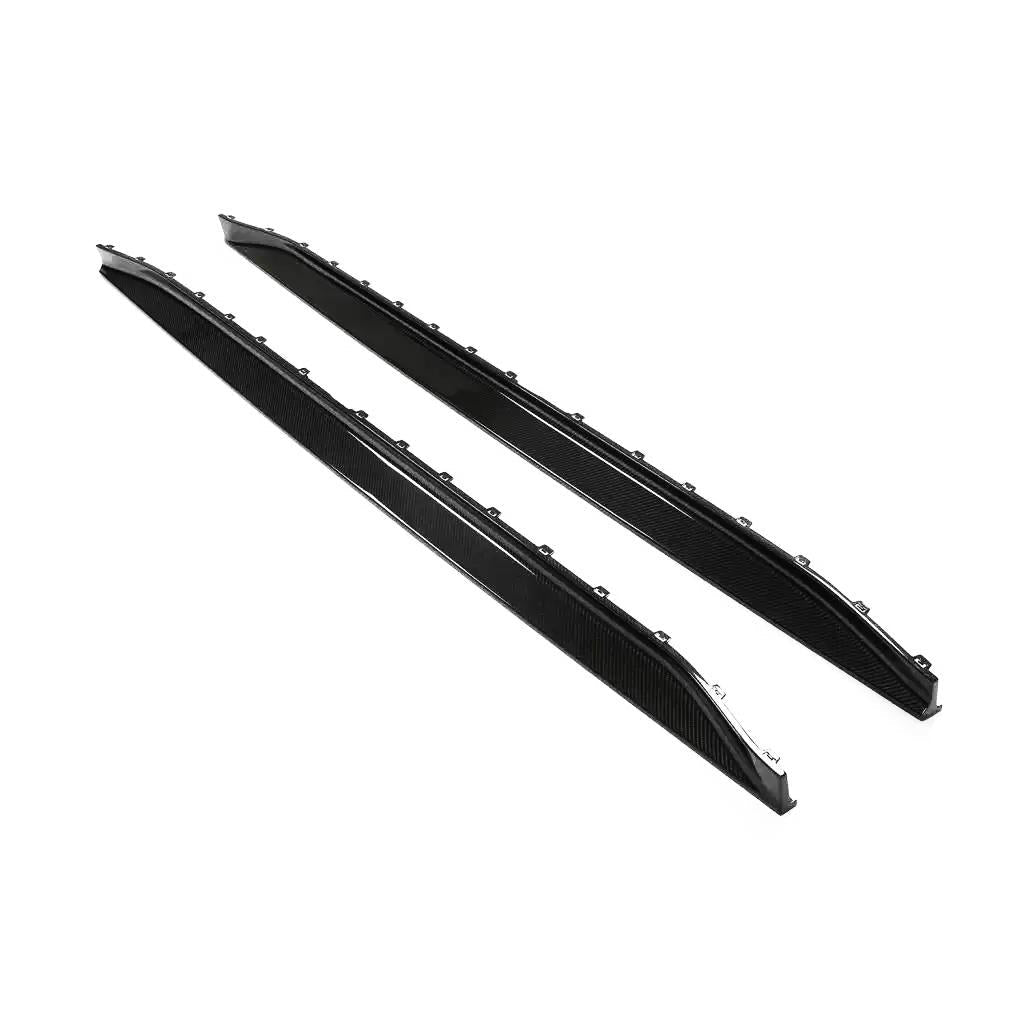 3D Type Side Skirt in dry carbon fiber for the BMW G80 M3 / G82 M4