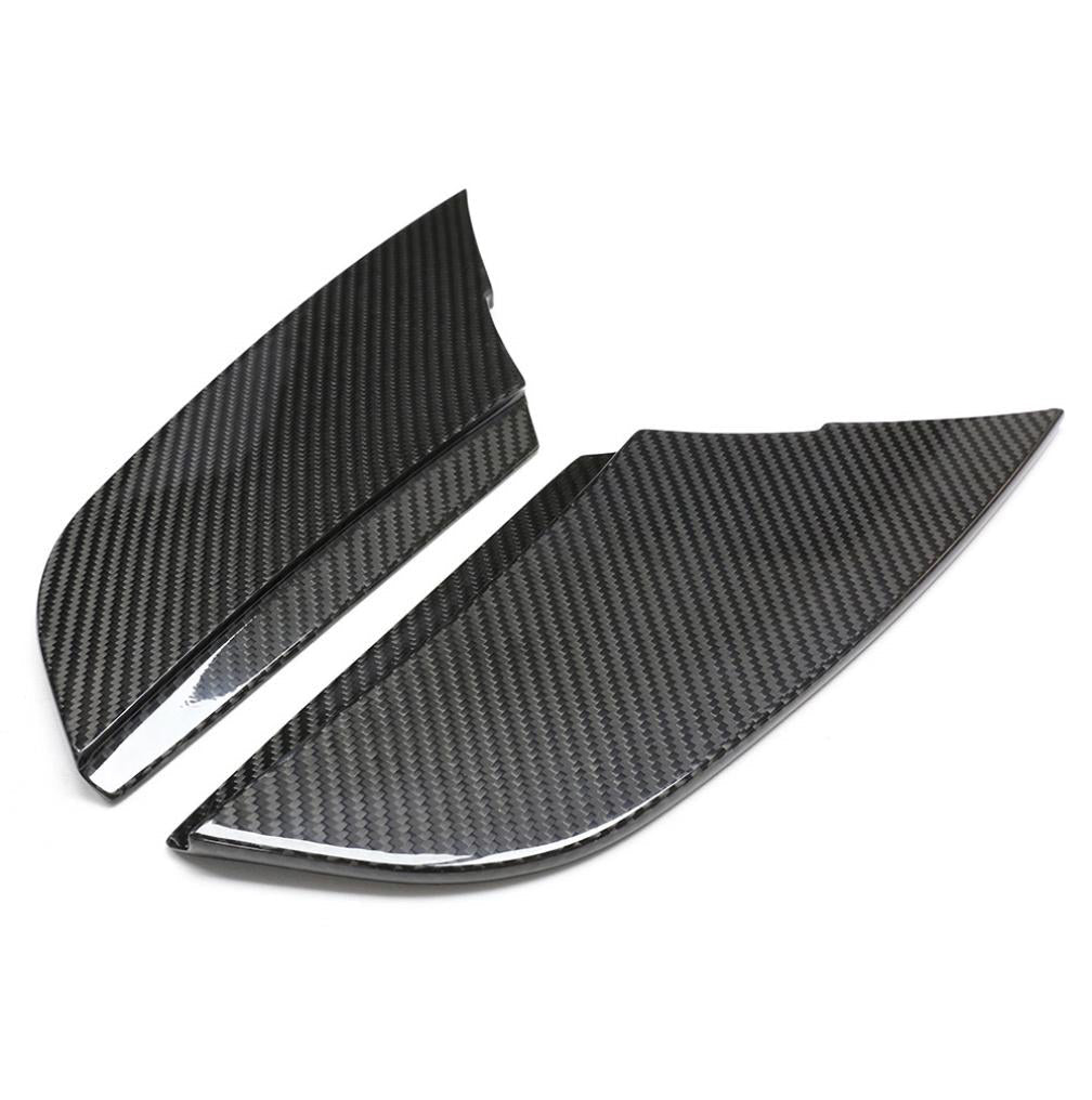 AC Type Bumper Ducts Trim in dry carbon fiber for the BMW G87 M2