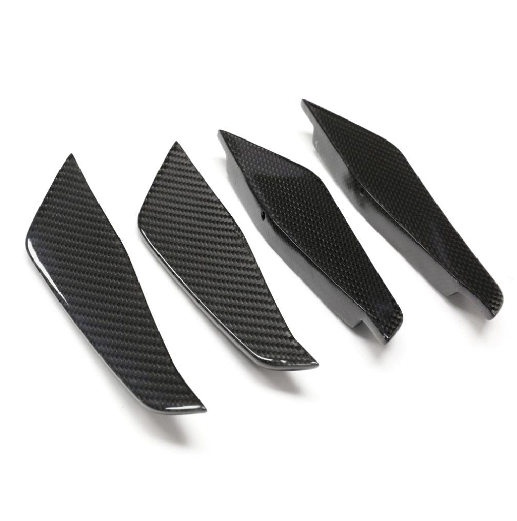 AC Type Front Canards in dry carbon fiber for the BMW G87 M2