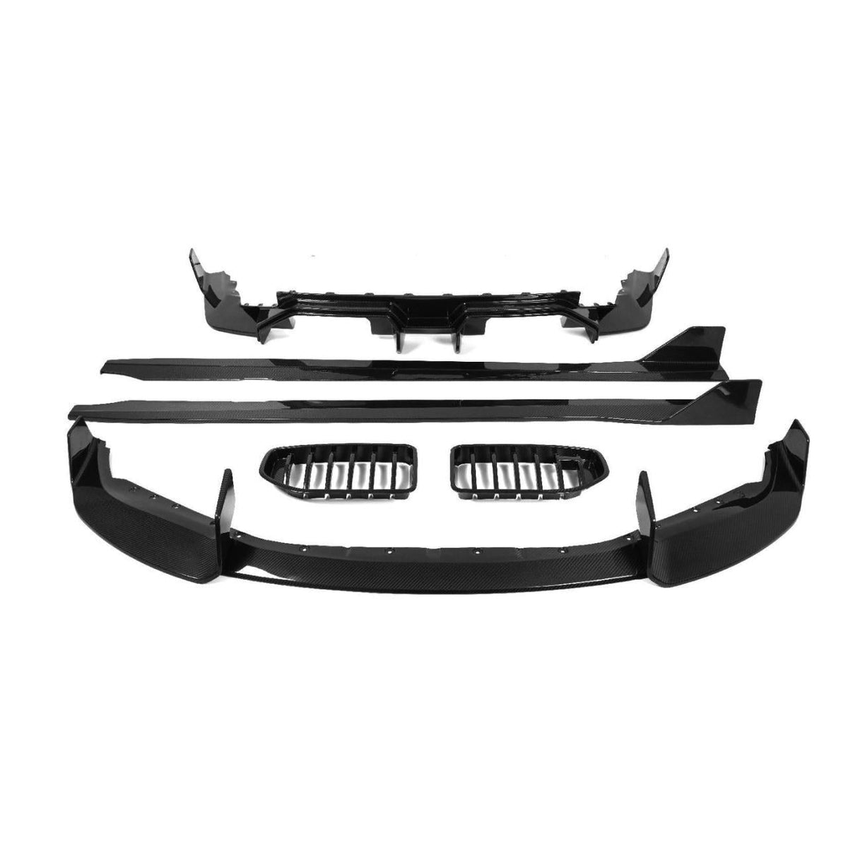 AD Type Body Kit in dry carbon fiber for the BMW G87 M2