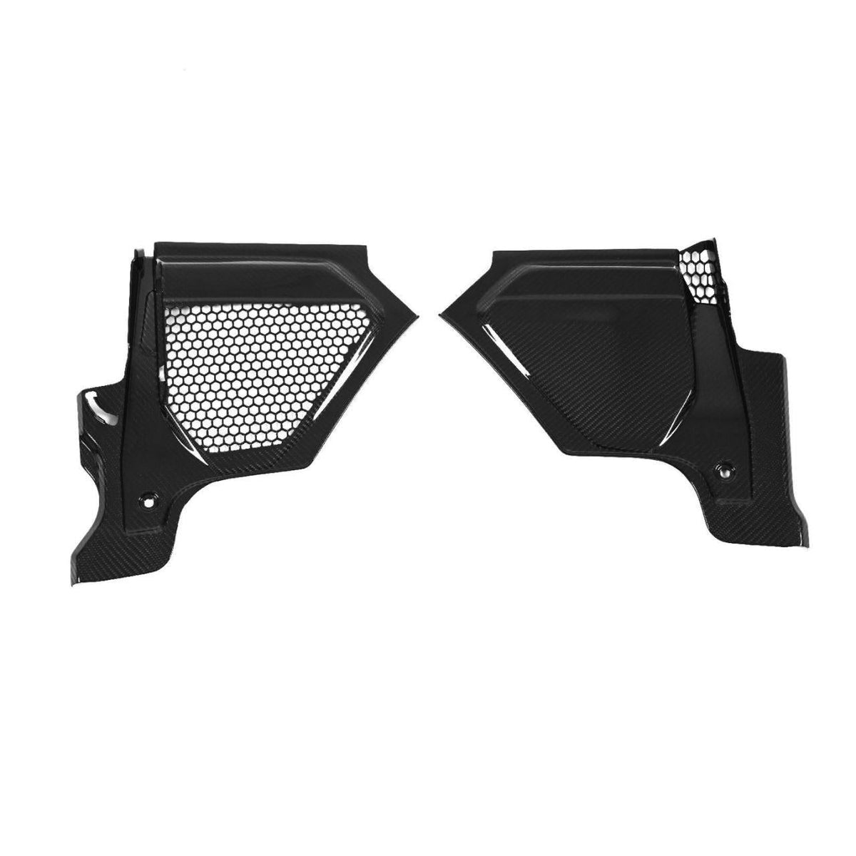 Cowl Panel Cover Set in dry carbon fiber for the BMW G87 M2