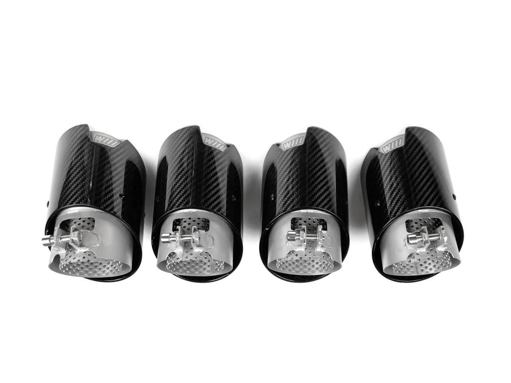 Exhaust Tips in carbon fiber for the BMW G80 M3 / G82 M4 / G87 M2