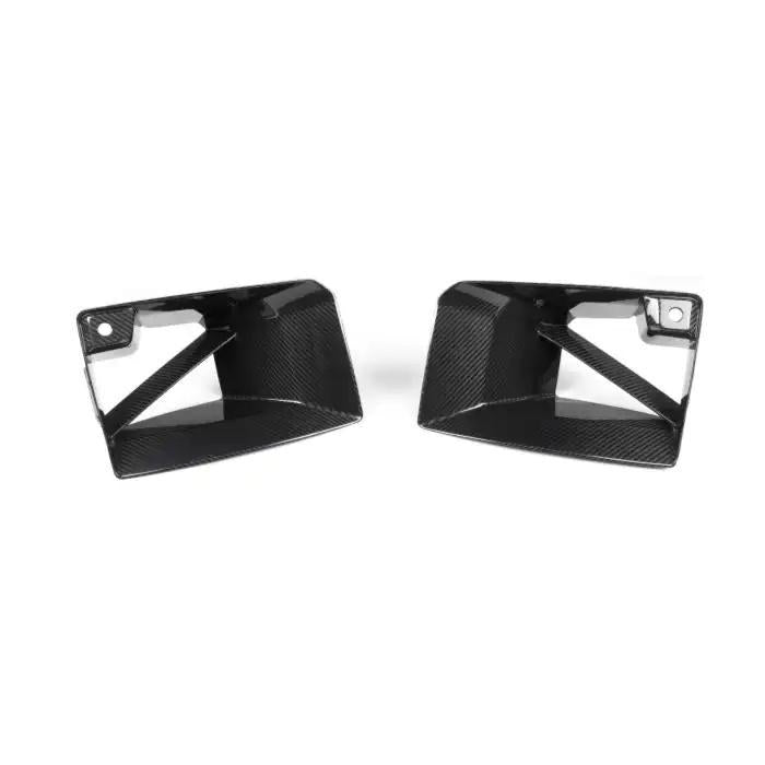 MP Type Bumper Air Ducts in dry carbon fiber for the BMW G87 M2