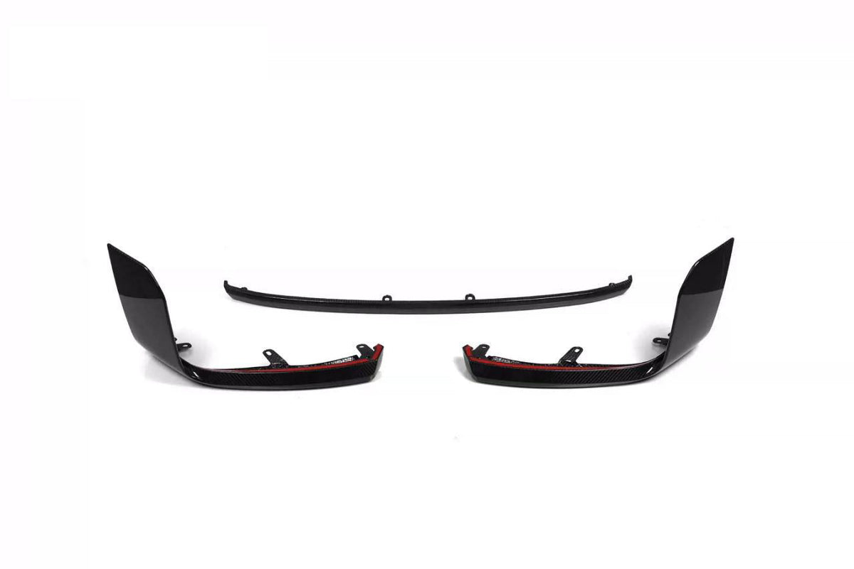 MP Type Front Lip in dry carbon fiber for the BMW G87 M2