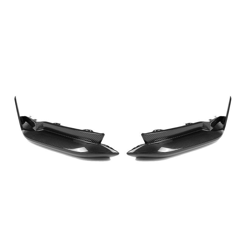 MP Type Rear Side Plate in dry carbon fiber for the BMW G80 M3 / G82 M4