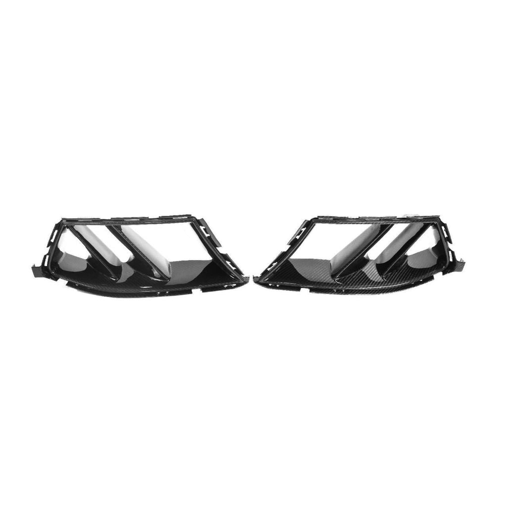 R44 Type Dual Fin Ducts in dry carbon fiber for the BMW G80 M3 / G82 M4