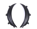 Rear Wheel Arch Extension Set in dry carbon fiber for the BMW G80 M3