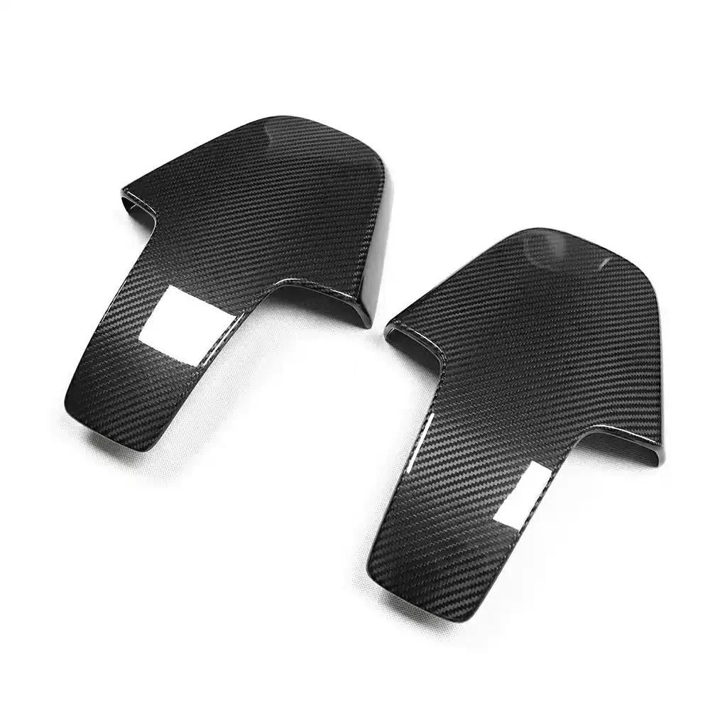 Seat Back Cover in dry carbon fiber for the BMW G87 M2