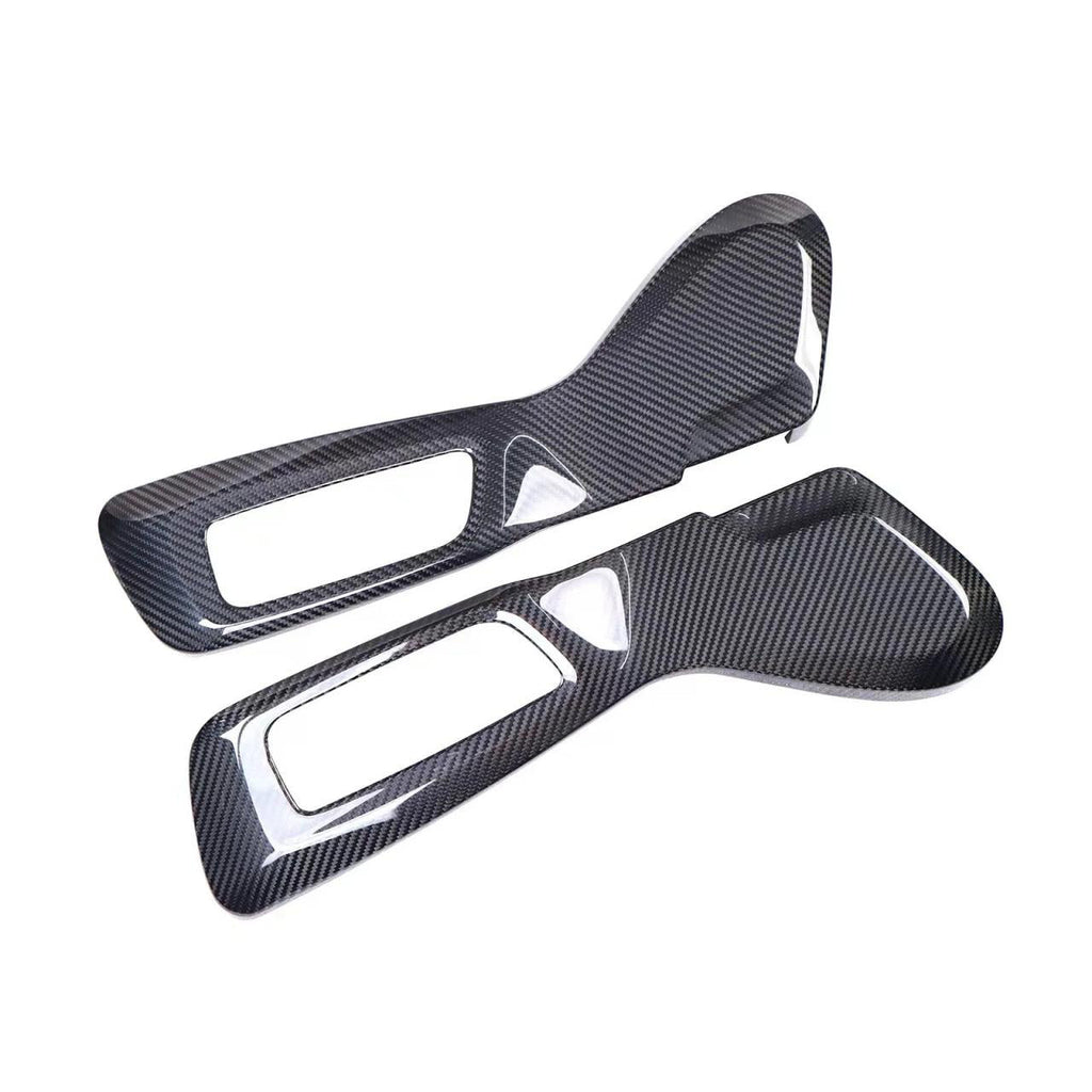 Seat Side Trim in dry carbon fiber for the BMW G80 M3 / G82 M4 / G87 M2