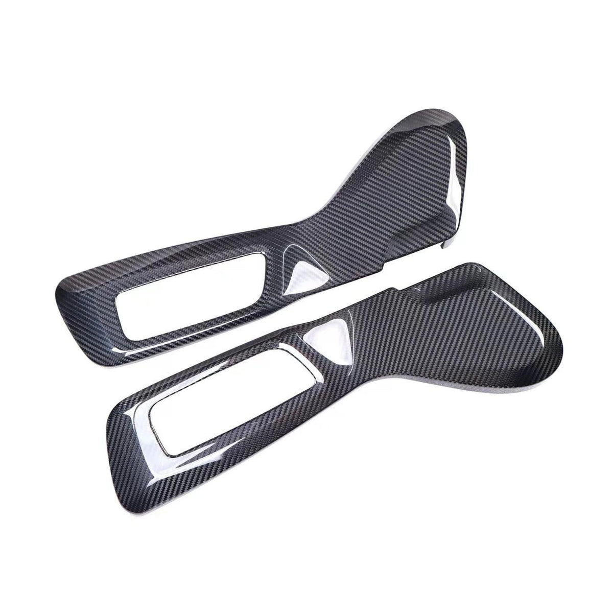 Seat Side Trim in dry carbon fiber for the BMW G80 M3 / G82 M4 / G87 M2
