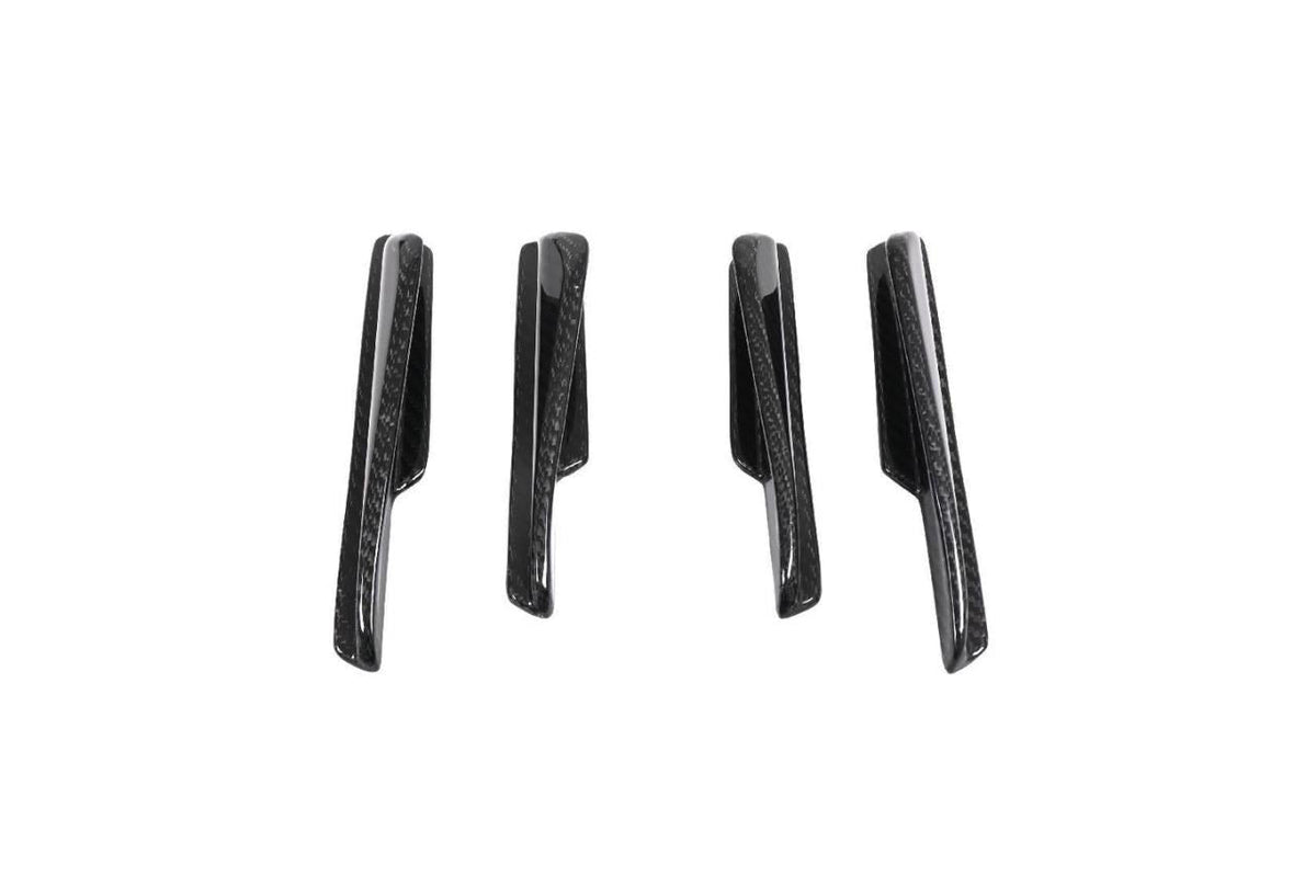 SK Type Front Canards in dry carbon fiber for the BMW G87 M2