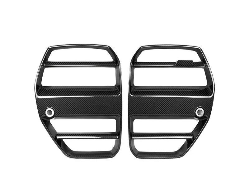 ST Type Grille (With Insect Mesh) in dry carbon fiber for the BMW G80 M3 / G82 M4