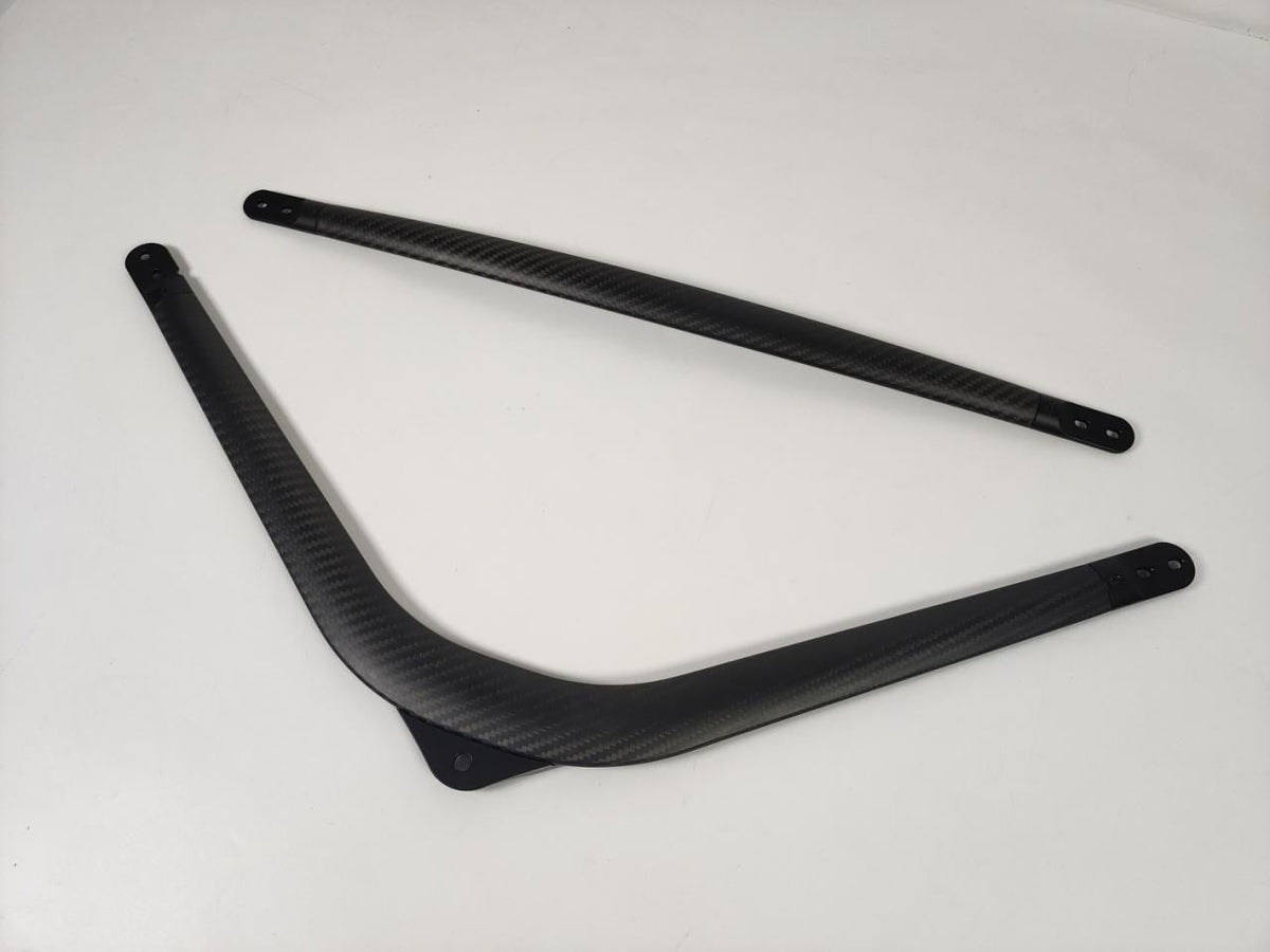 U Type Strut Brace in dry carbon fiber for the BMW G80 M3 / G82 M4 / G87 M2