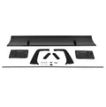 V1X Type Swan Neck Rear Spoiler (With Mounting Base) in dry carbon fiber for the BMW G80 M3 / G82 M4 / G87 M2