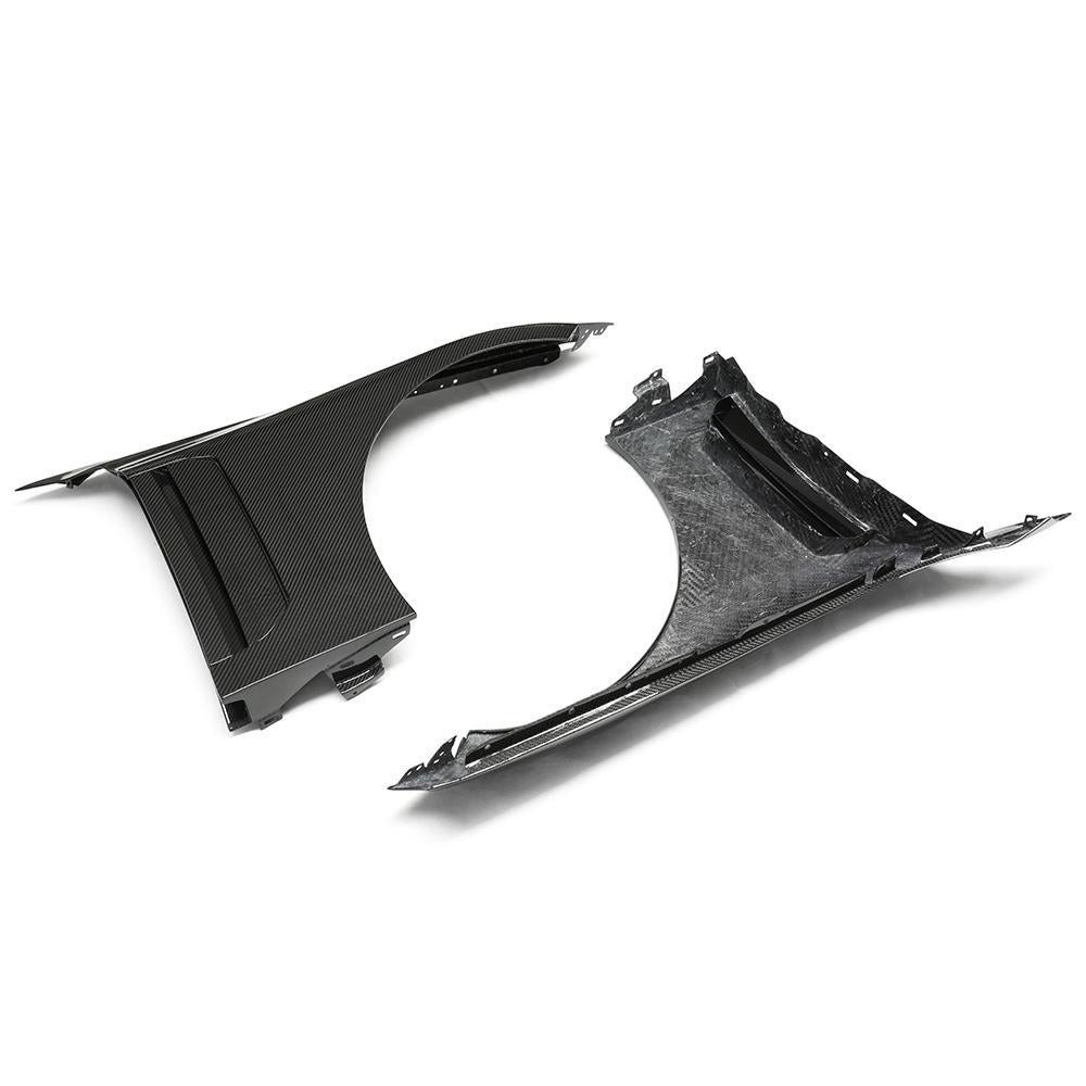 Vor Type Front Fender in dry carbon fiber for the BMW G87 M2