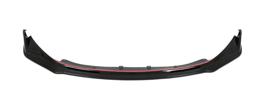 Vor Type Front Lip (One-Piece) in dry carbon fiber for the BMW G80 M3 / G82 M4