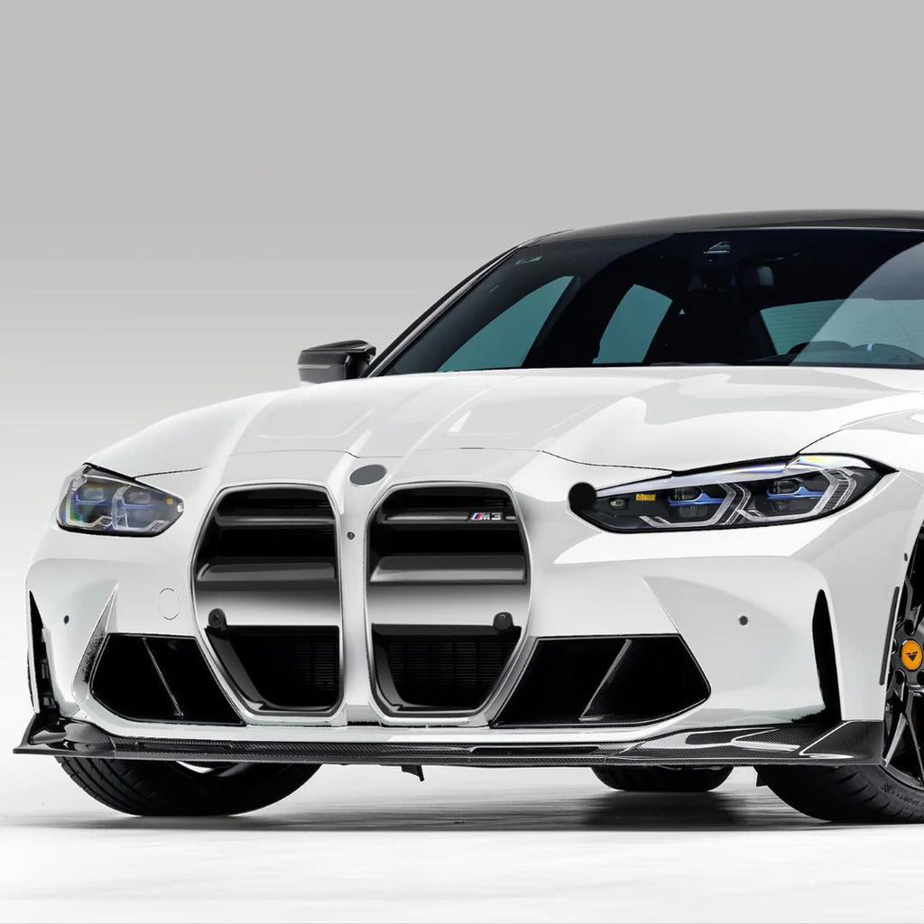 Vor Type Grille (Integration) in dry carbon fiber for the BMW G80 M3 / G82 M4, fitted