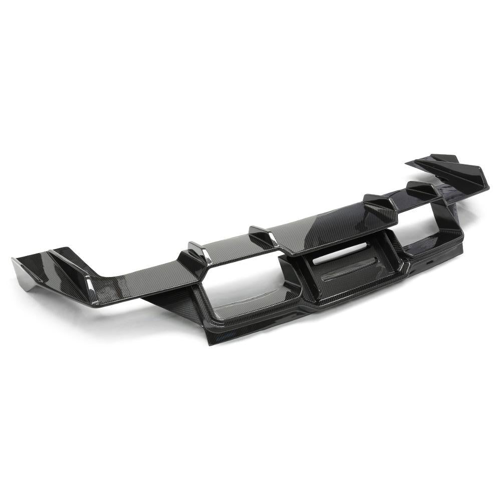 Vor Type Rear Diffuser in dry carbon fiber for the BMW G87 M2