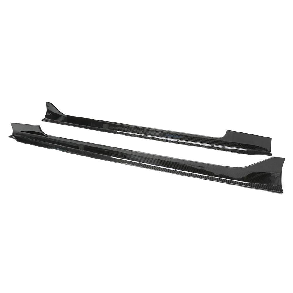 Vor Type Side Skirt (Requires Vor Fender) in dry carbon fiber for the BMW G87 M2